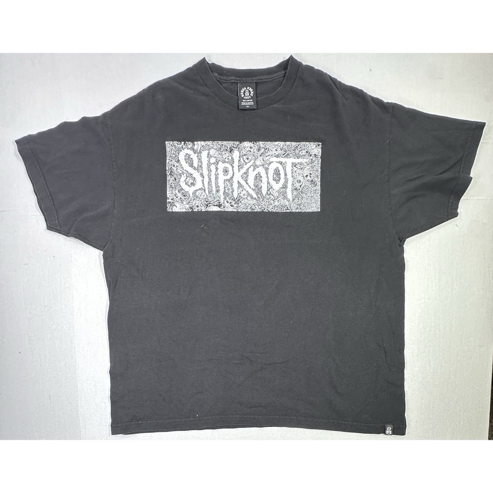 Slipknot Rebel8 T-Shirt Metal Band Tee Graphic Black XXL Streetwear Rare